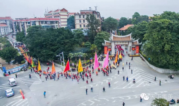 集美大社正月十五元宵节巡游