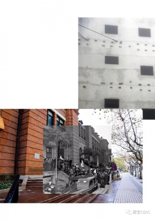 裙楼，拼贴系列之一，纸