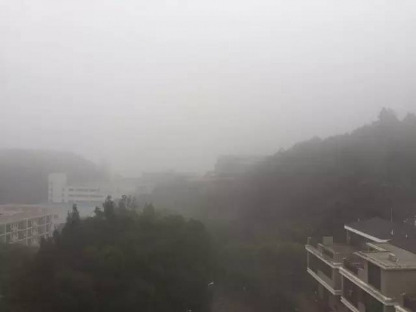 腾云驾雾、雷电大雨，厦门又被屏蔽了，还有一个寒潮正在路上......