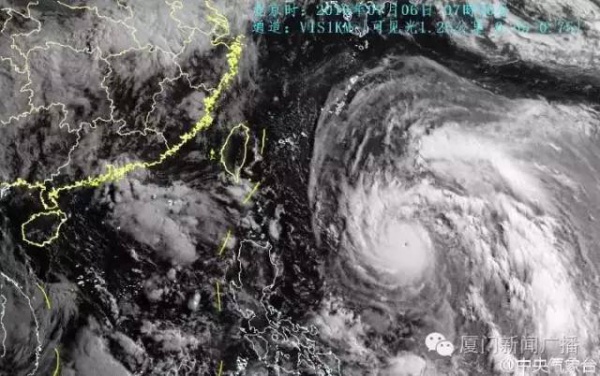 天哪！“尼伯特”升级成超强台风，将登陆福建！厦门已出预警！