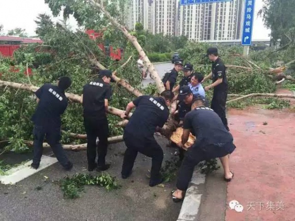 大量独家航拍：超强台风“莫兰蒂”过境后，集美12小时震撼实景……
