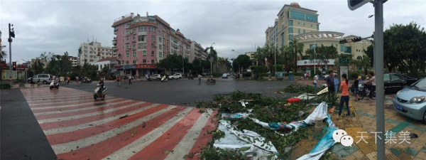 大量独家航拍：超强台风“莫兰蒂”过境后，集美12小时震撼实景……