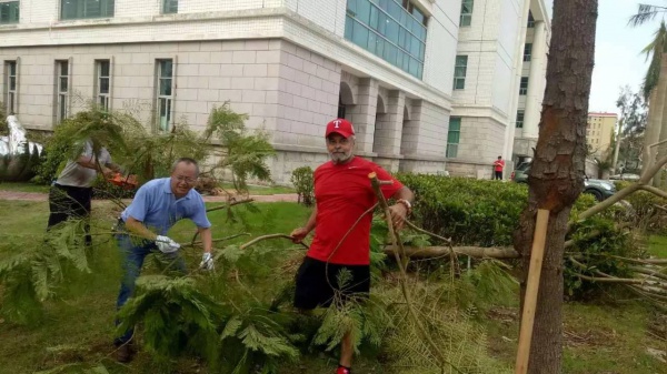 极美！台风后集美大学惊现“彩虹”，引网友围观点赞！