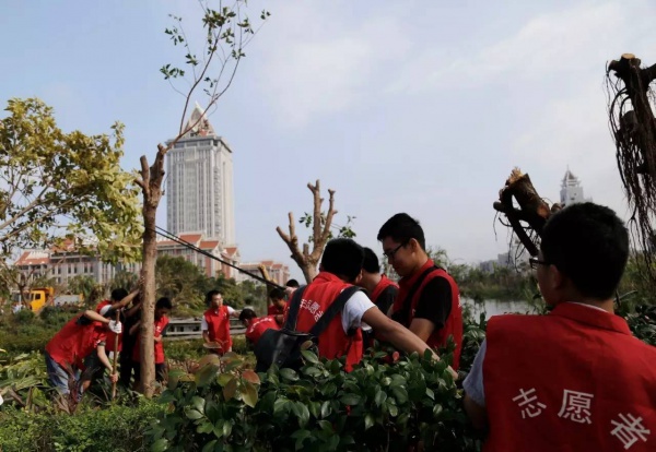 极美！台风后集美大学惊现“彩虹”，引网友围观点赞！