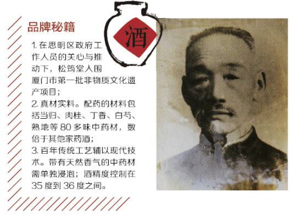 松筠堂药酒：缘起厦门港渔民的神酒