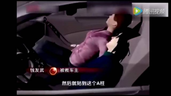 开车必看！大货车压下瞬间，司机乘客做了一个动作，逃过鬼门关！