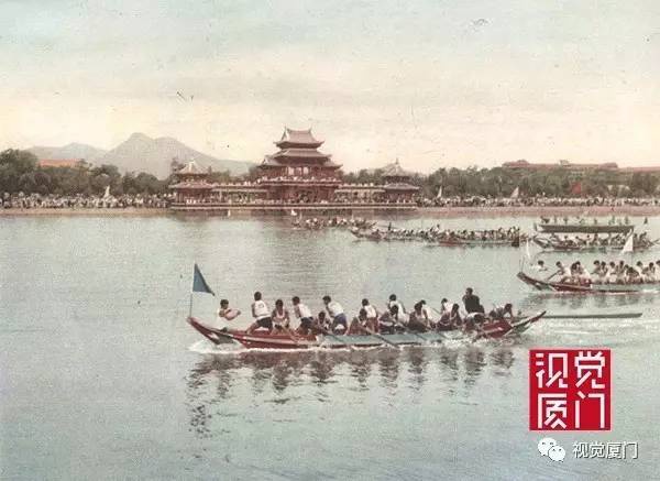 百年前的厦门人，端午节在海上过，外国人也参与！