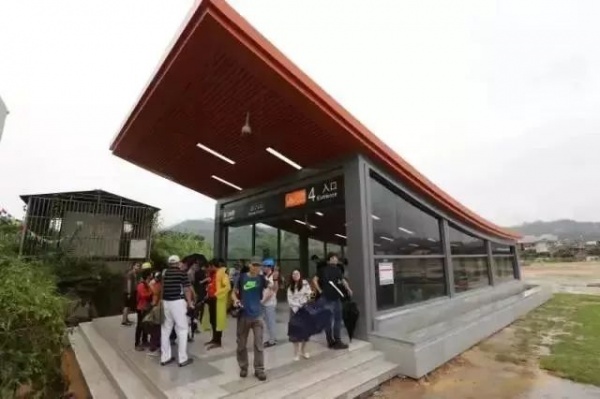 美了！1号线集美学村站周边竟变成街心公园？年底将全线亮相的还有...