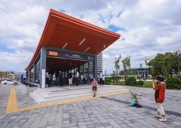 美了！1号线集美学村站周边竟变成街心公园？年底将全线亮相的还有...