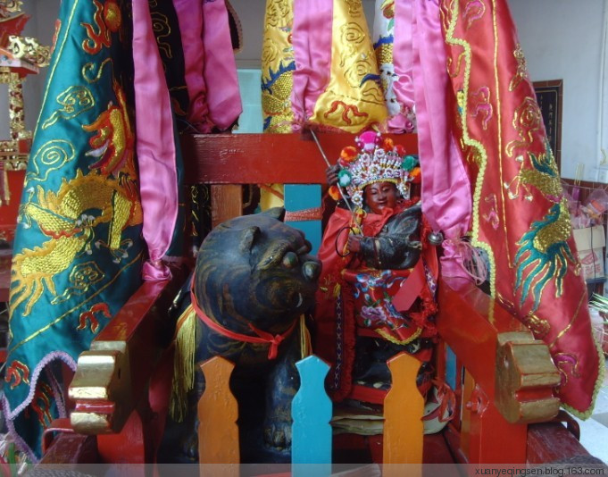 莲坂[埭头慈济宫] - 保生大帝、妈祖和三元帅伯 (2)_