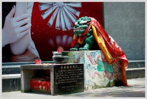 14027927663995_同安三秀路青石狮-狮王爷