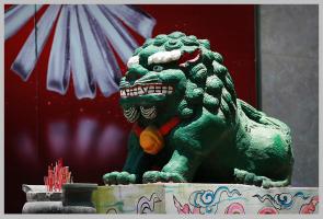 14027927594661_同安三秀路青石狮-狮王爷