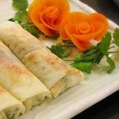 闽南清明吃薄饼(润饼菜亦春卷)薄饼的传说