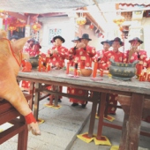 集美灌口双岭大伯公庵-大伯公神