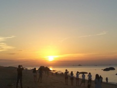 黄厝海滨相约看日出